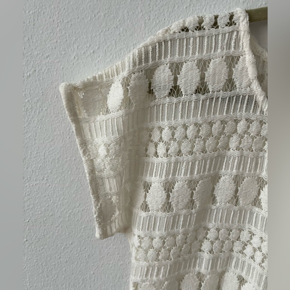 Stella & Dot Swimsuit coverup Tunic. Fits Girls 6-10. Lacey crochet Beach dress - Picture 11 of 15